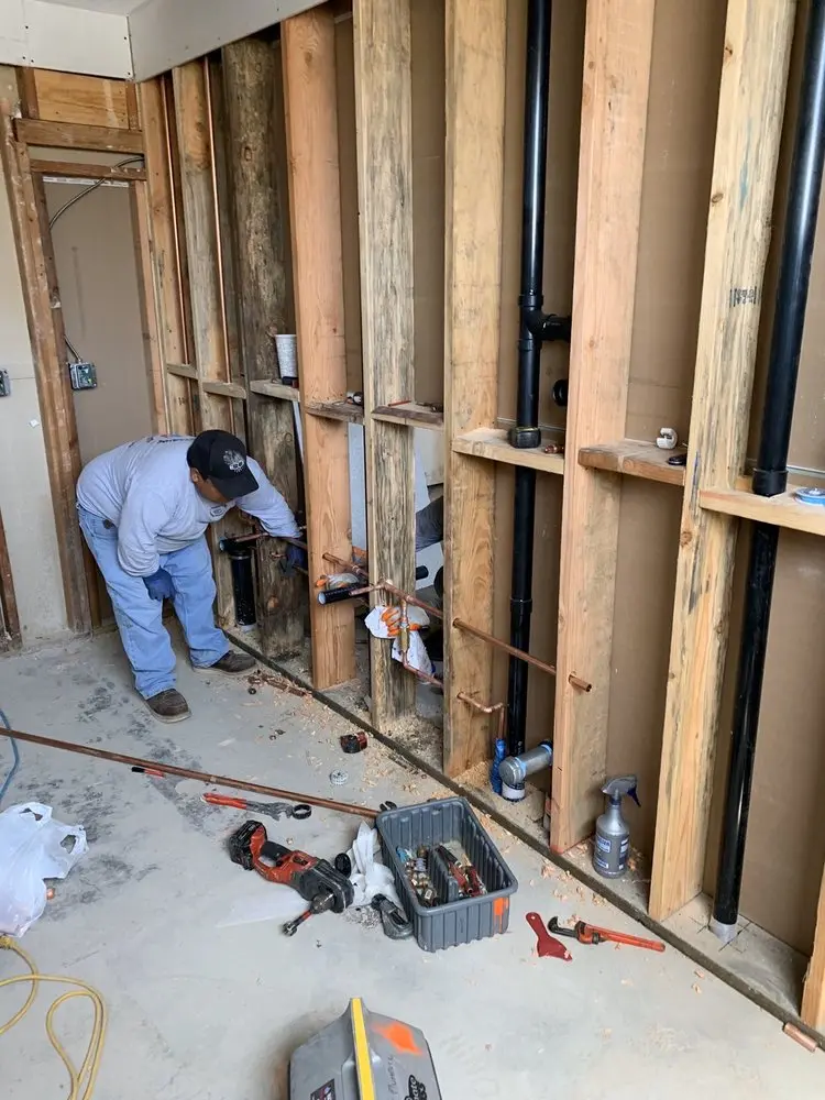 Commercial rough-in plumbing for Commercial Plumbing in Malden